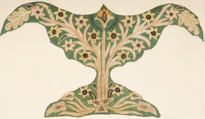 Fragment fra silketelt af Unbekannt Unbekannt